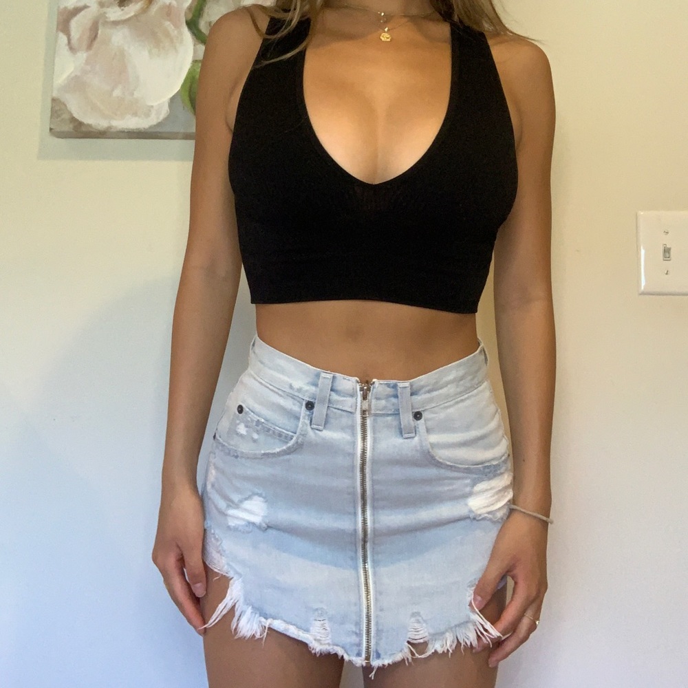 Trendy LF Carmar Beatrice Denim Skirt